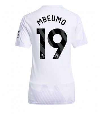 Manchester United Bryan Mbeumo #19 Seconda Maglia Femmina 2025-26 Manica Corta